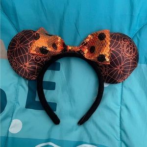 Disney Parks Halloween Minnie Mouse Ears